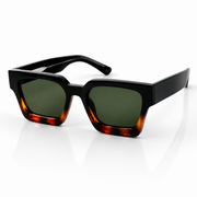 Moscot - 8837 – 54 – Black Tortoise Green – Acetate – Sunglasses – Unisex