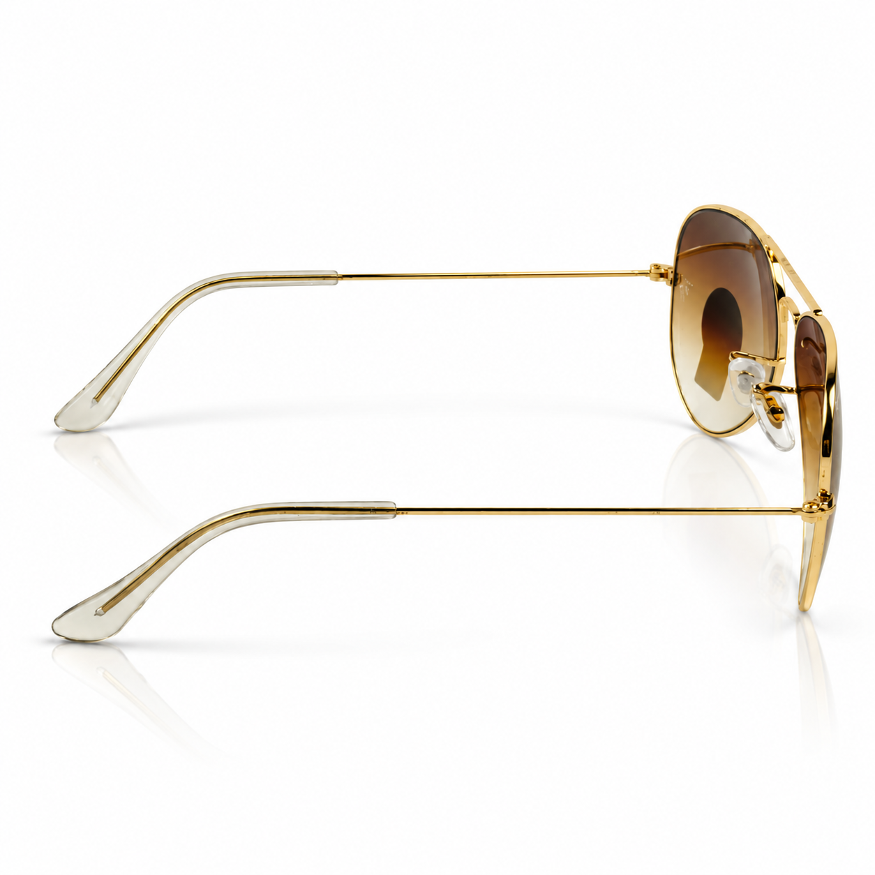 Rayban – 3026 – 62 – Golden Brown – Metal – Sunglasses – Unisex