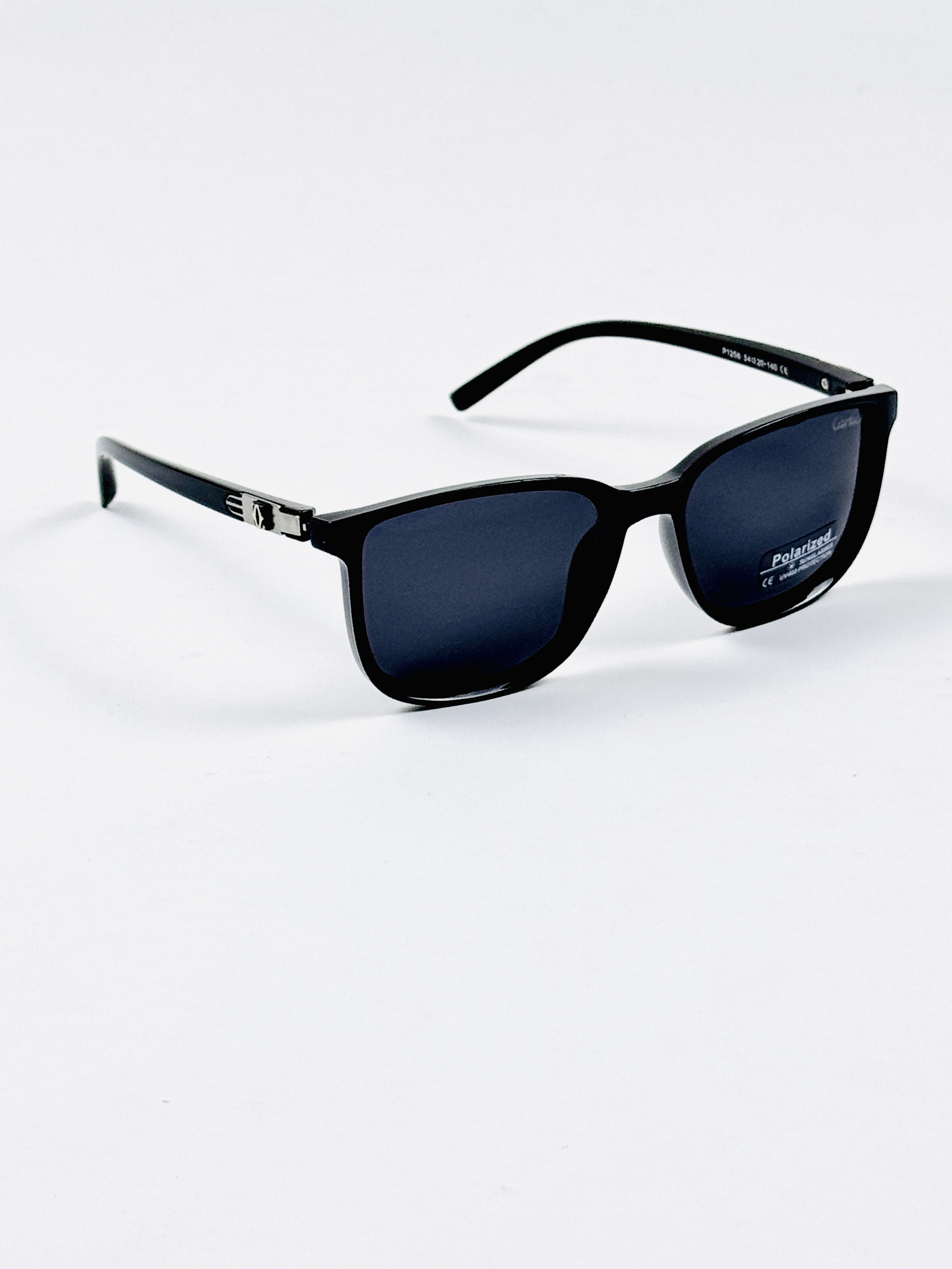 Cartier - P1256 – 54 – Black – Acetate – Sunglasses – Unisex