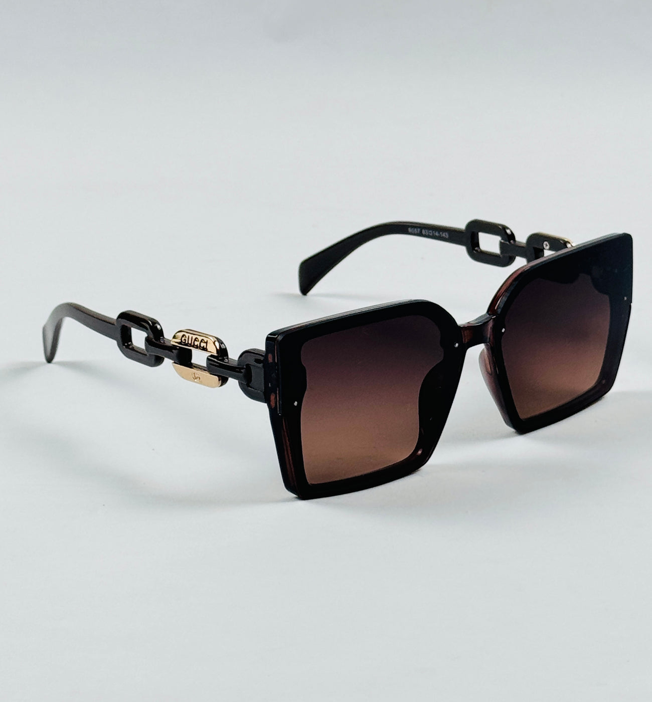 Chanel - 6067 – 63 – Brown – Acetate – Sunglasses – Ladies