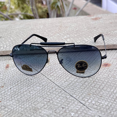 Rayban – 8026 – 62 – Black Blue Gradient – Metal – Sunglasses – Unisex - Premium