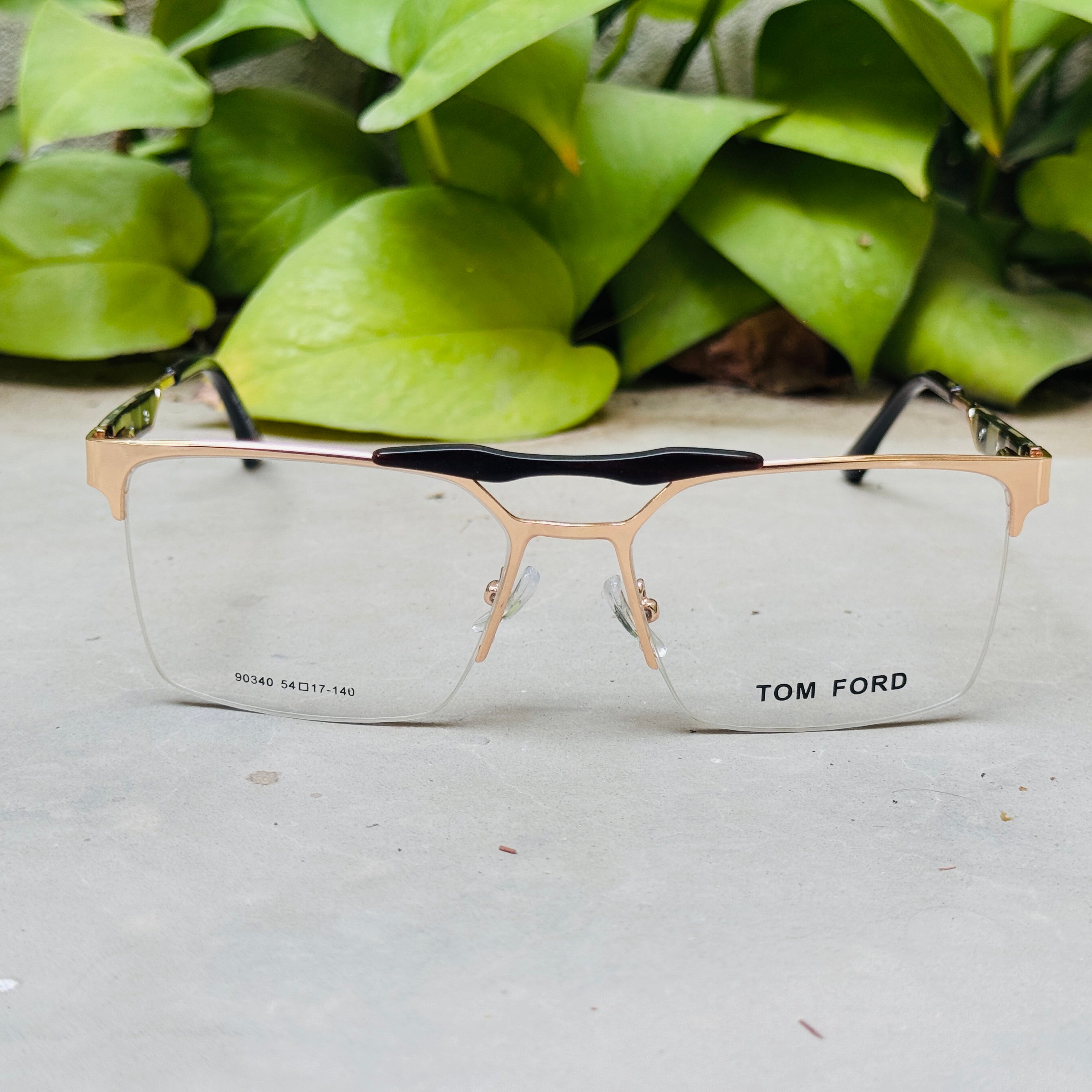 Tom Ford – 90340 – 54 – Golden –  Metal - Optics – Unisex