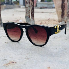 Chanel – 5455 - 54 – Brown - Acetate - Sunglasses – Ladies - Premium