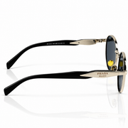 Prada – 56ZS – 54 – Silver Black – Metal – Sunglasses – Unisex