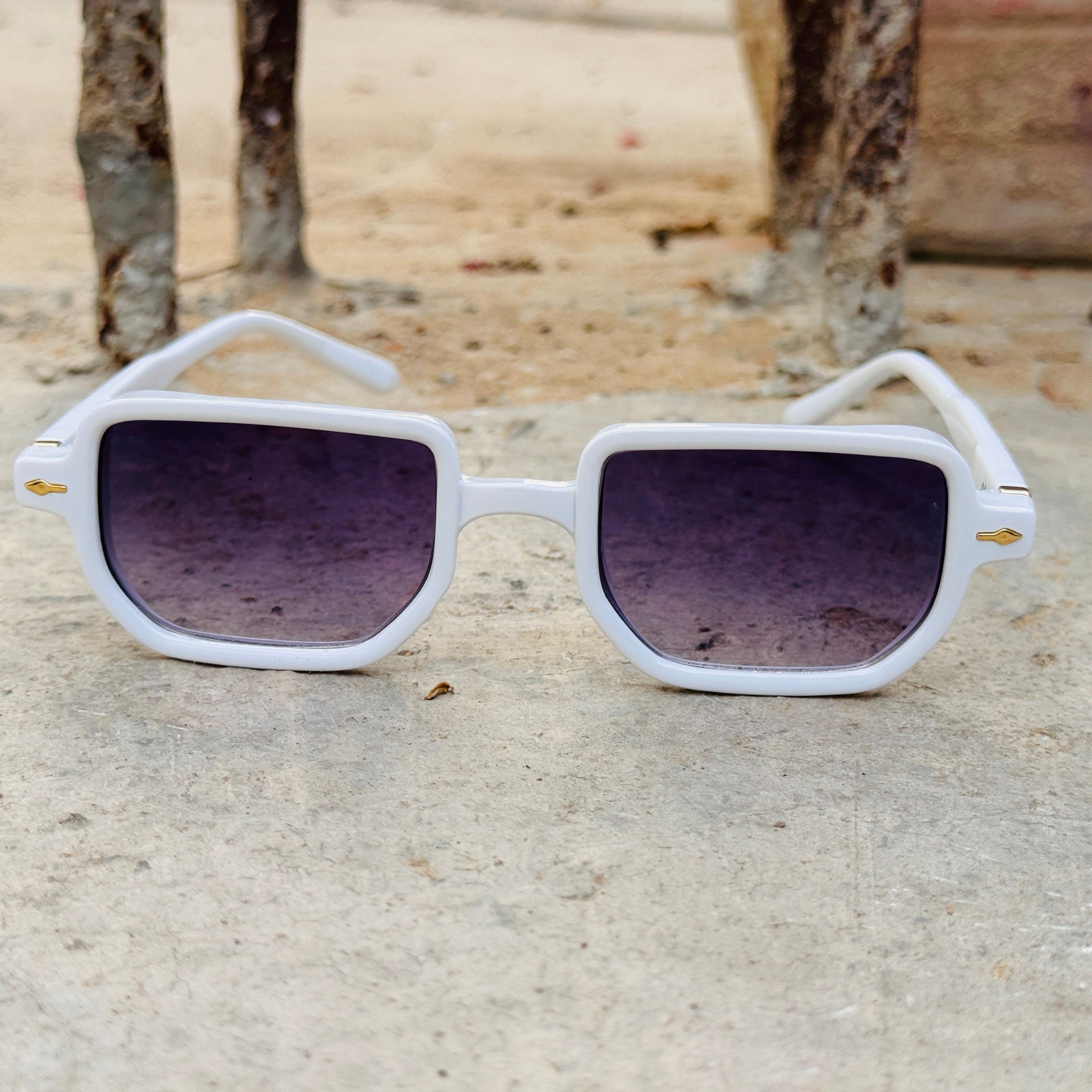Moscot – 86330 – 48 - Whie Black Gradient – Acetate  – Sunglasses - Unisex