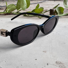 Gucci – 1680 - 52 – Black - Acetate - Sunglasses – Ladies - Premium