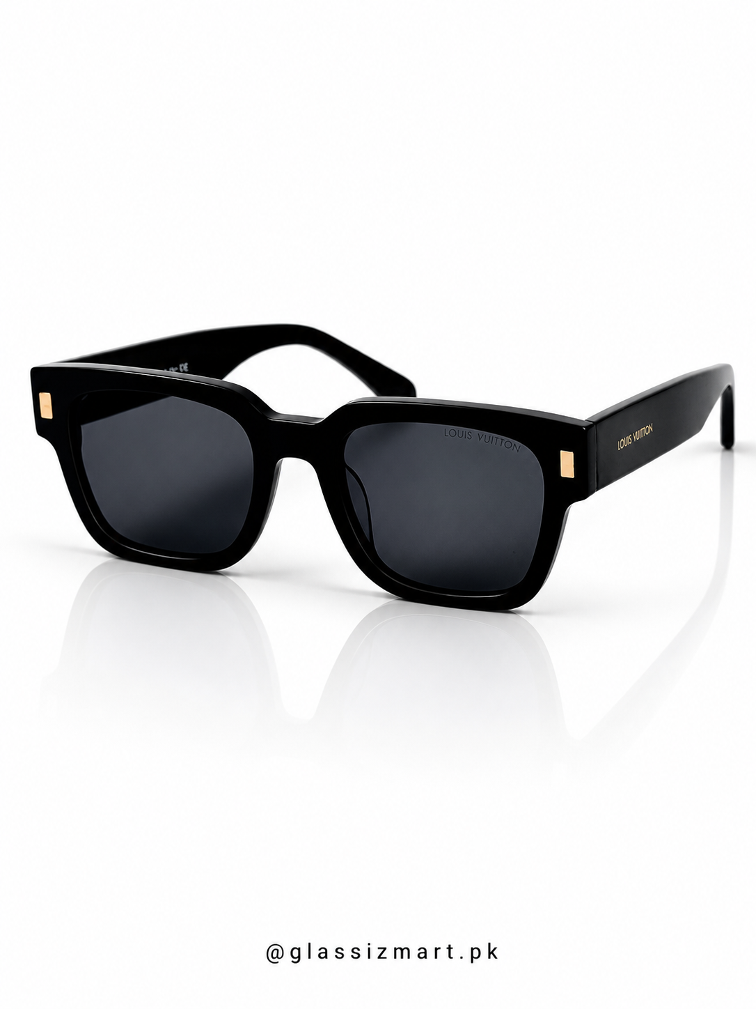 Louis Vuitton – 2622 – 52 – Black –  Acetate - Sunglasses – Unisex - Premium