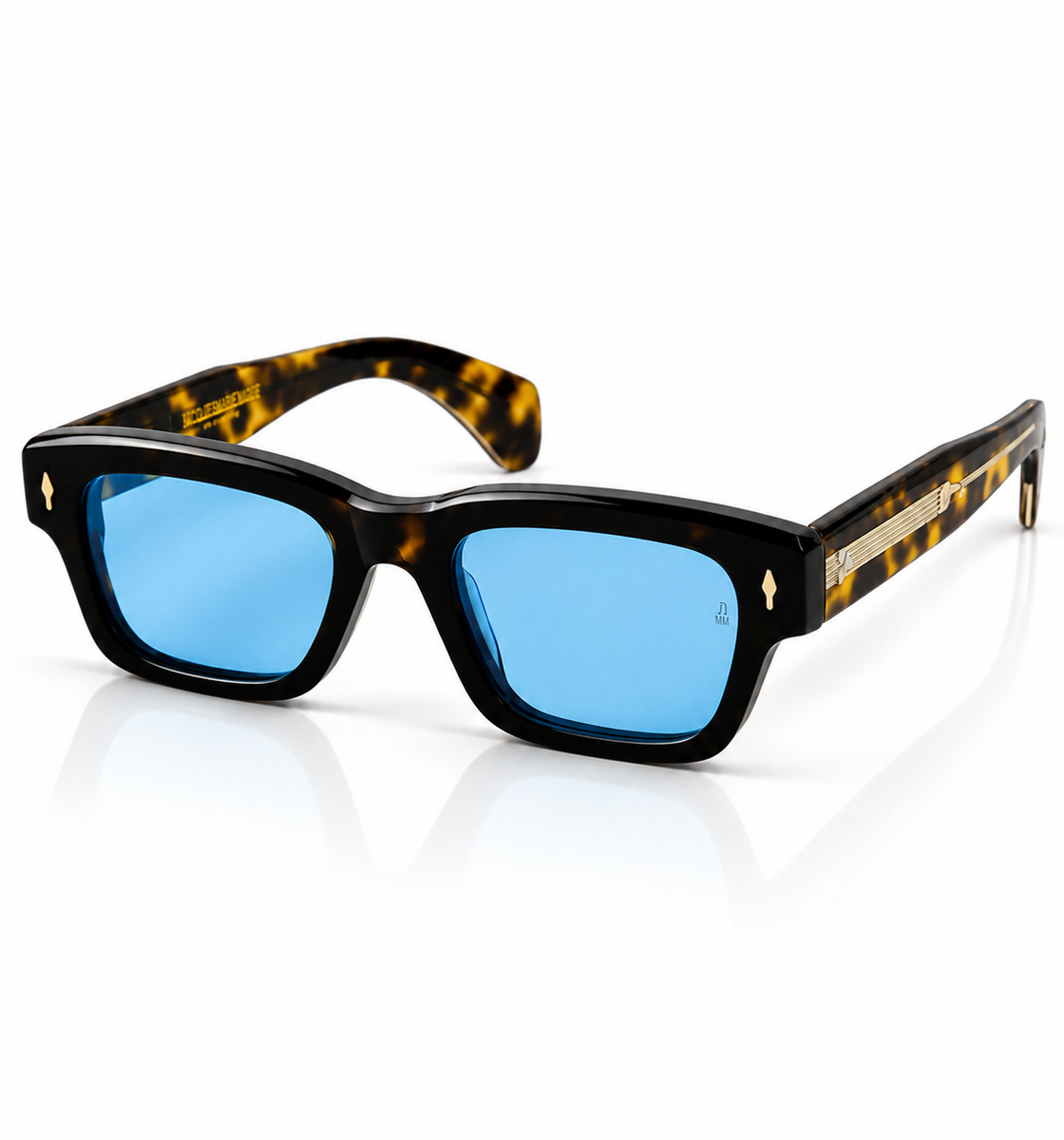 Jacques Marie Mage – JEFFI – 51 – Tortoise Blue – Acetate – Sunglasses – Unisex - Premium