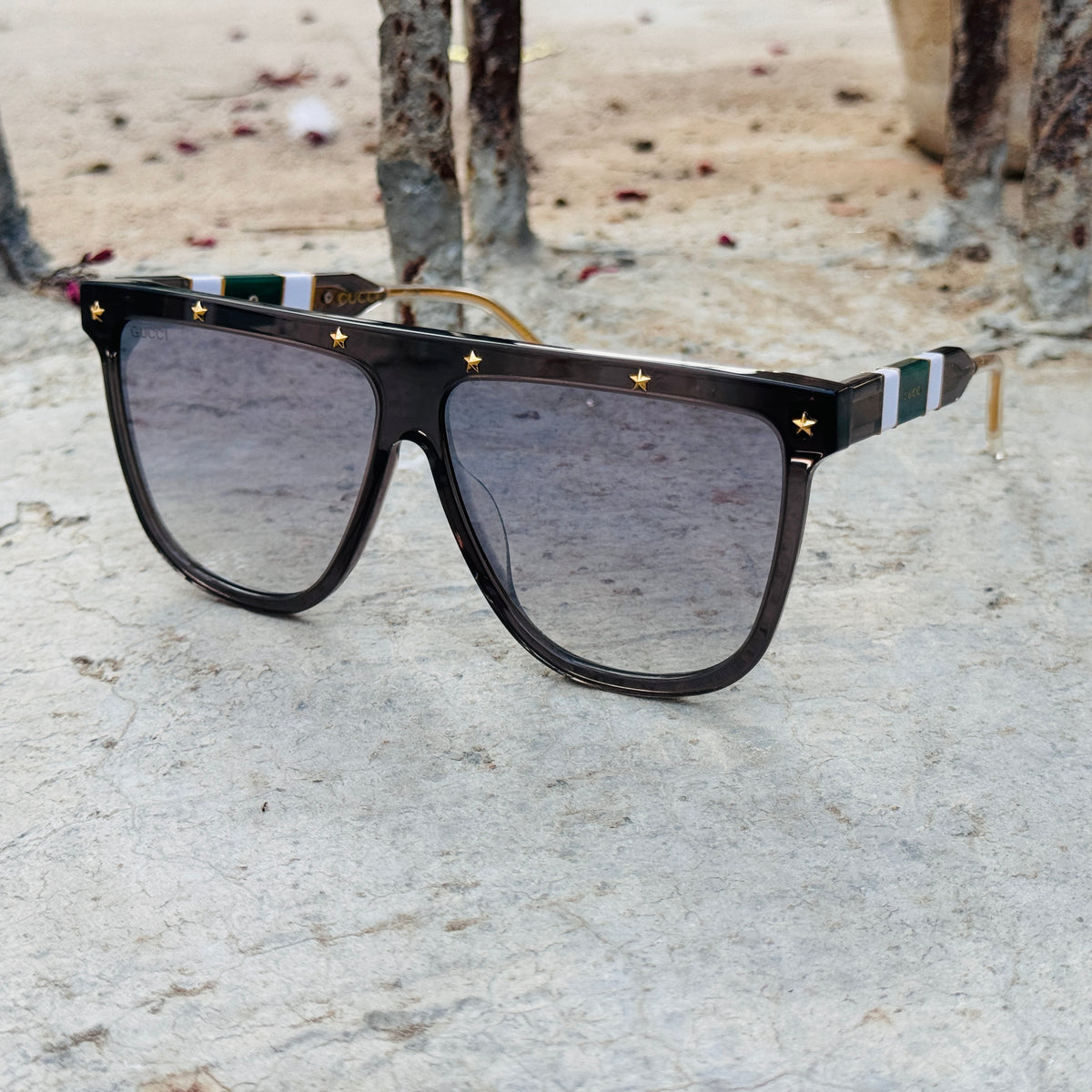 Gucci – 0712 - 60 – Grey - Acetate - Sunglasses – Unisex - Premium