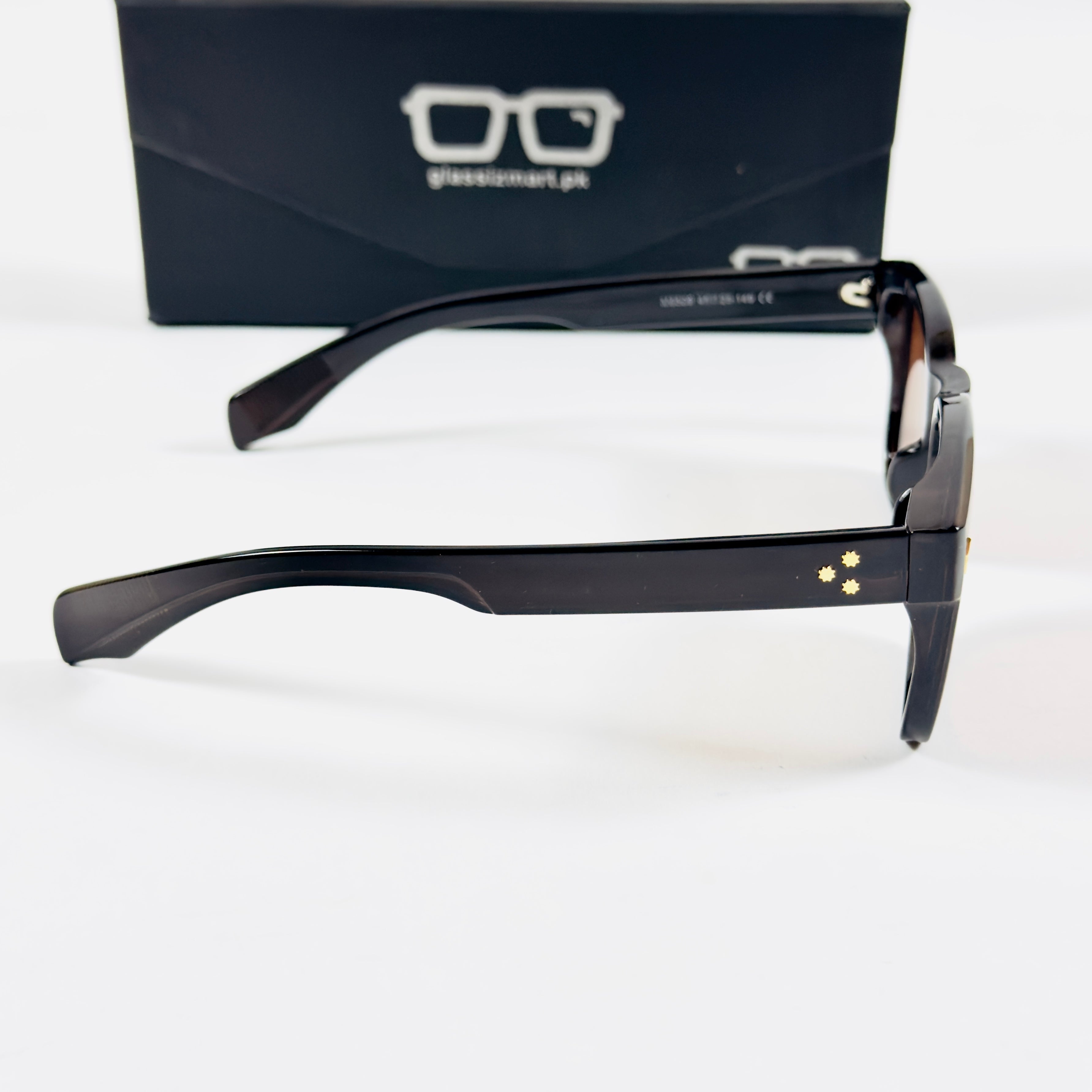 Moscot – 6509 – 48 - Black Brown – Acetate  – Sunglasses - Unisex