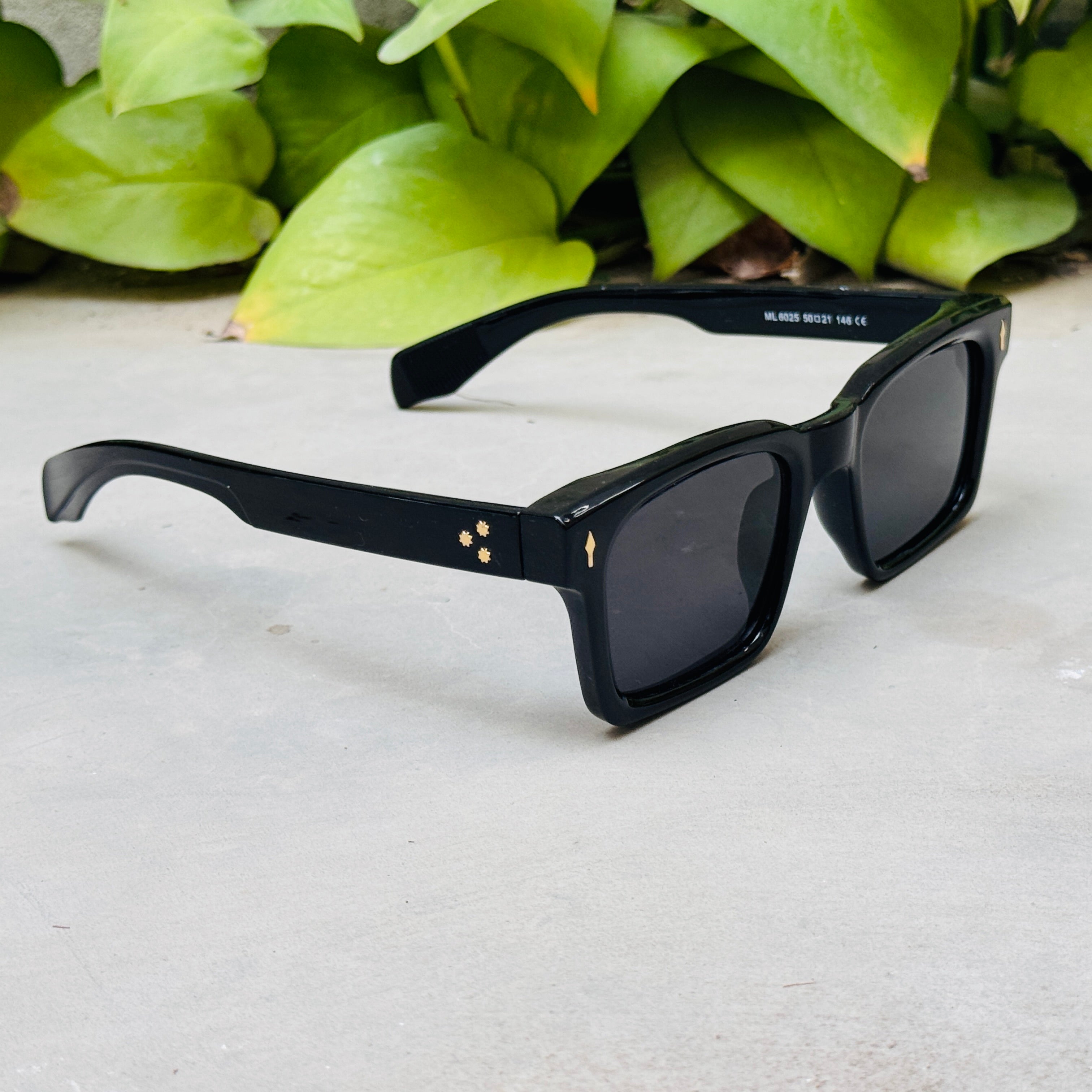 Moscot – 6025 – 50 - Black – Acetate  – Sunglasses - Unisex