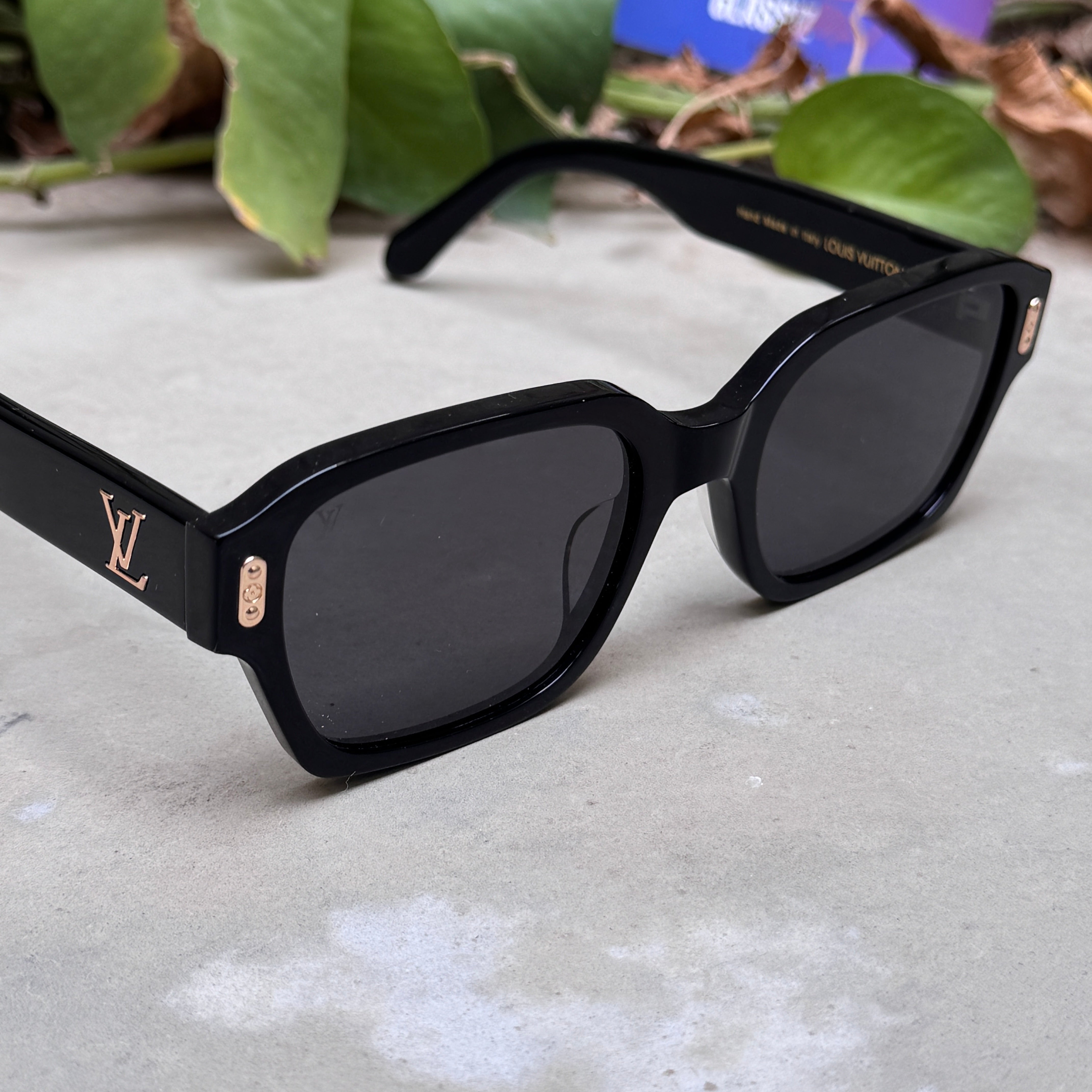 Louis Vuitton – 2676 - 55 - Black – Acetate - Sunglasses – Unisex - Premium