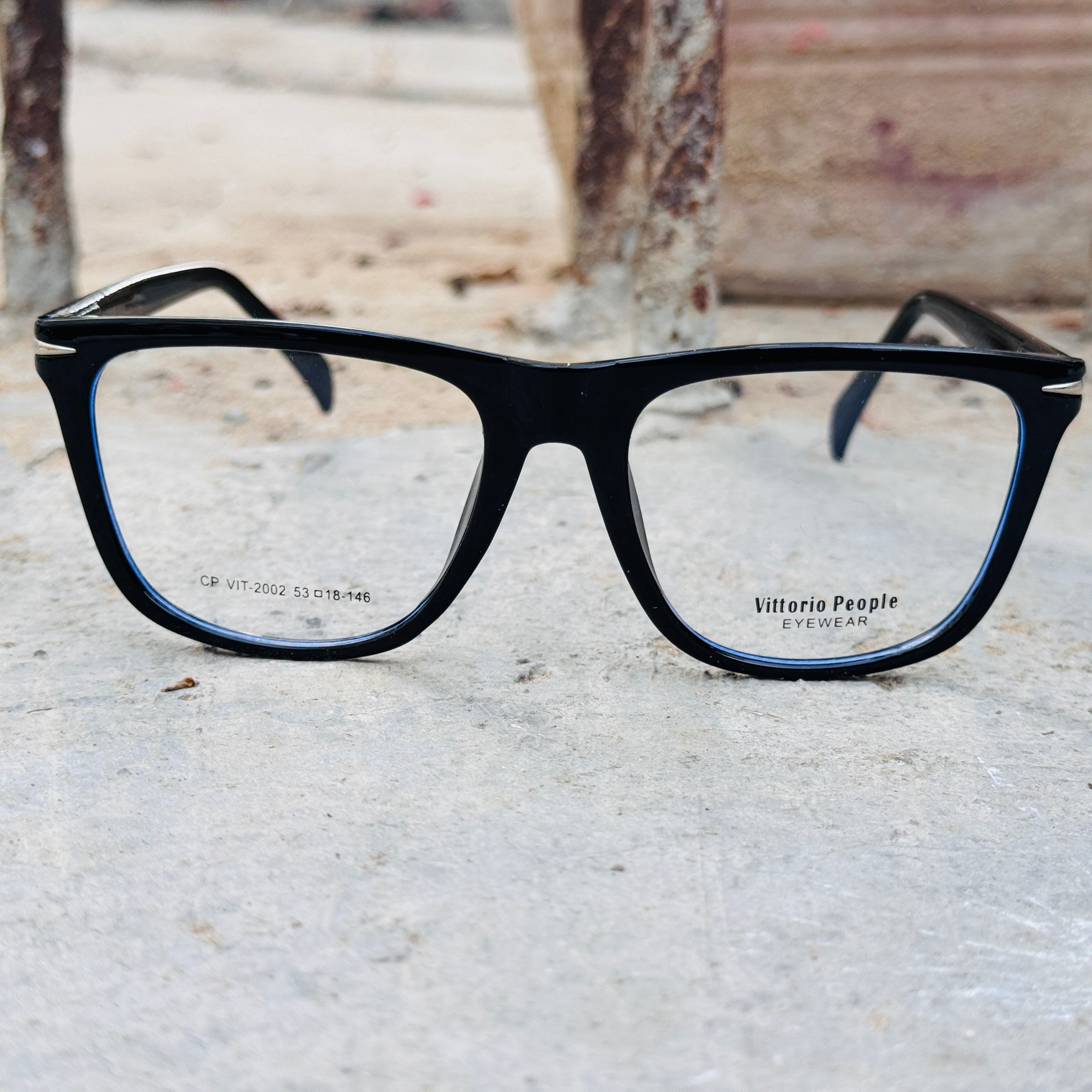 David Beckham – 2002 – 53 - Black – Acetate  – Optics - Unisex