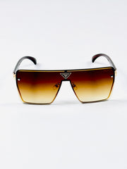 Prada – 23082 – 60 – Golden Brown – Metal – Sunglasses – Unisex
