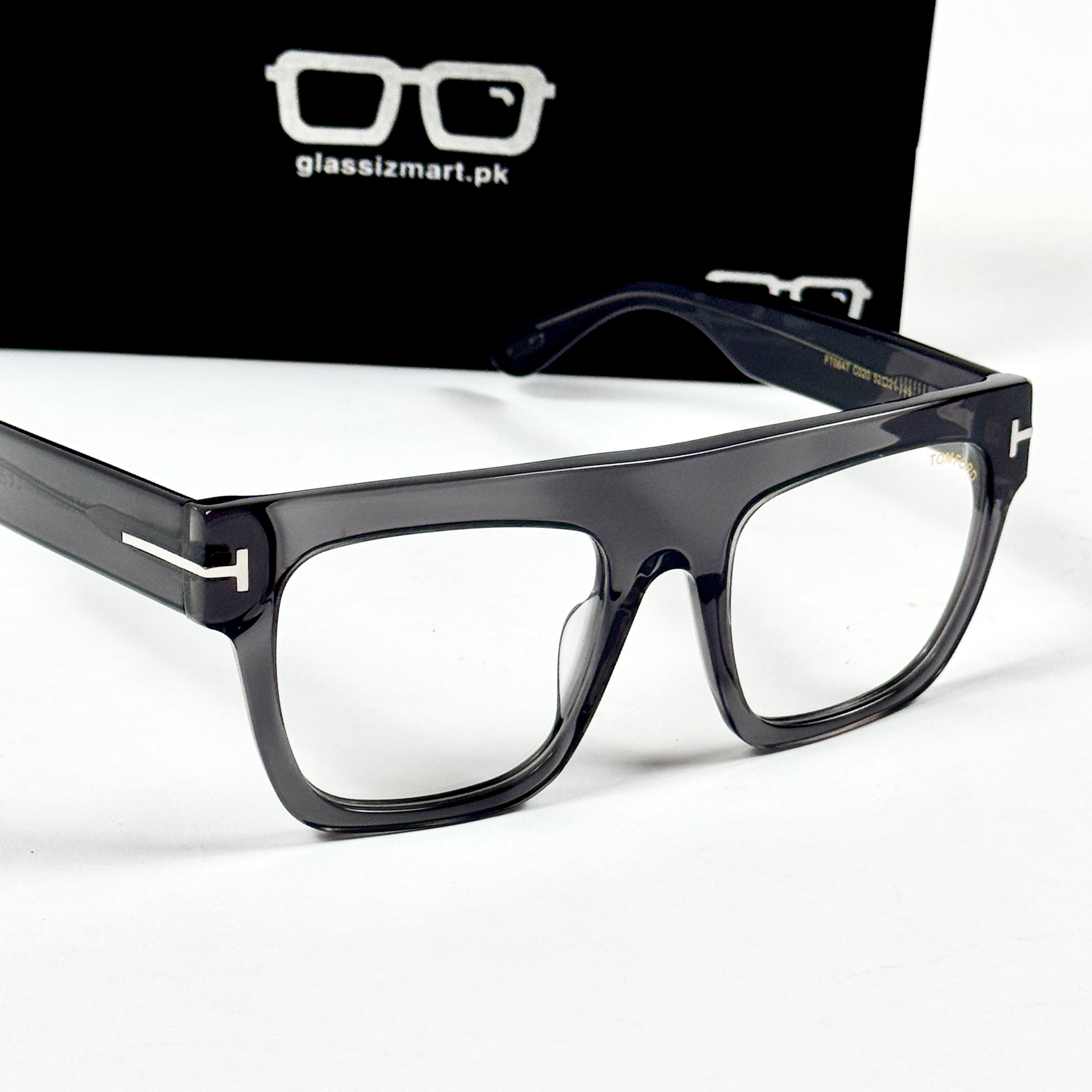 Tom Ford – 0847 – 52 – Grey –  Acetate - Optics – Unisex - Premium