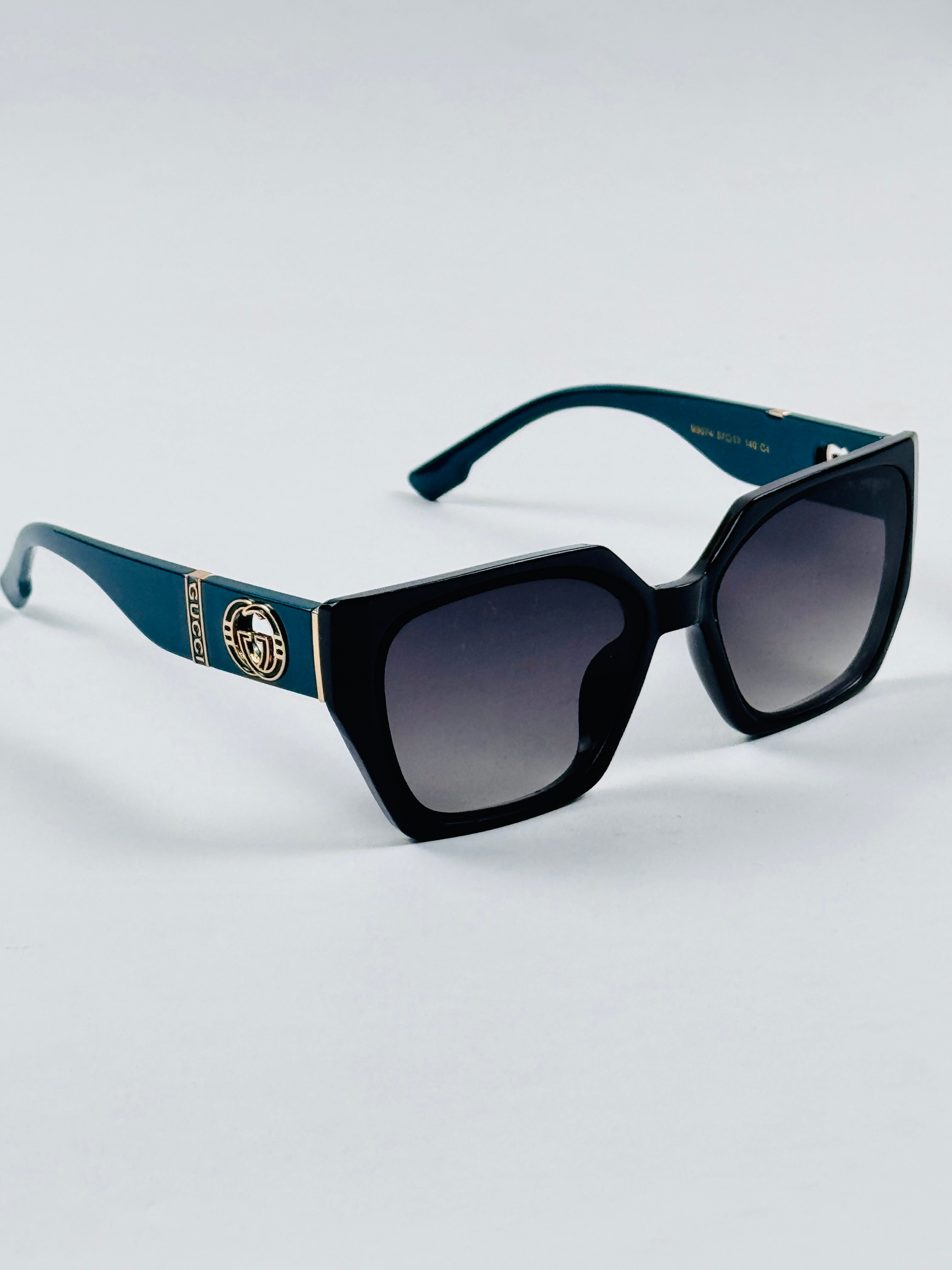 Gucci - 9074 – 54 – Blue Black Gradient – Acetate – Sunglasses – Ladies