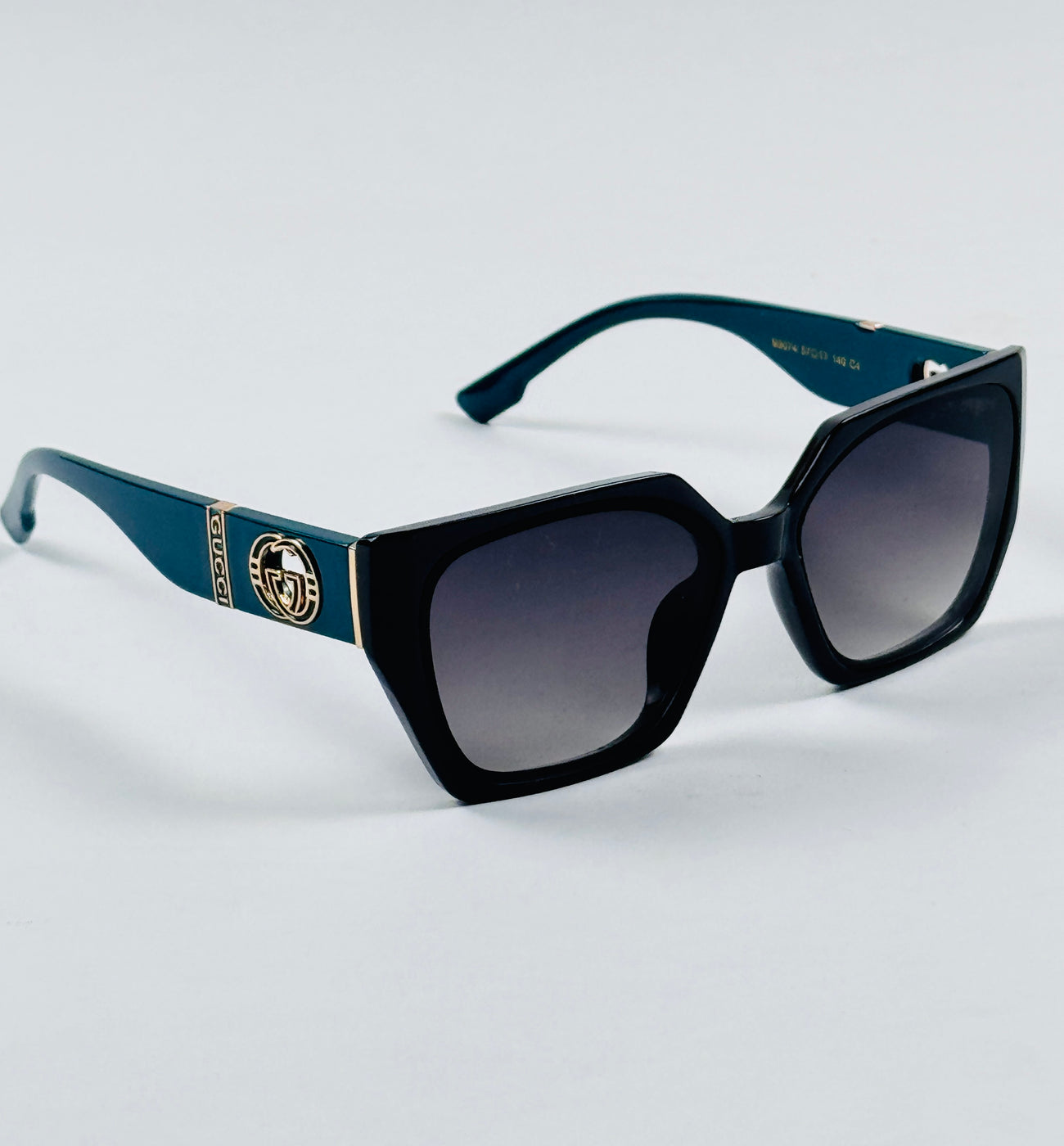 Gucci - 9074 – 54 – Blue Black Gradient – Acetate – Sunglasses – Ladies