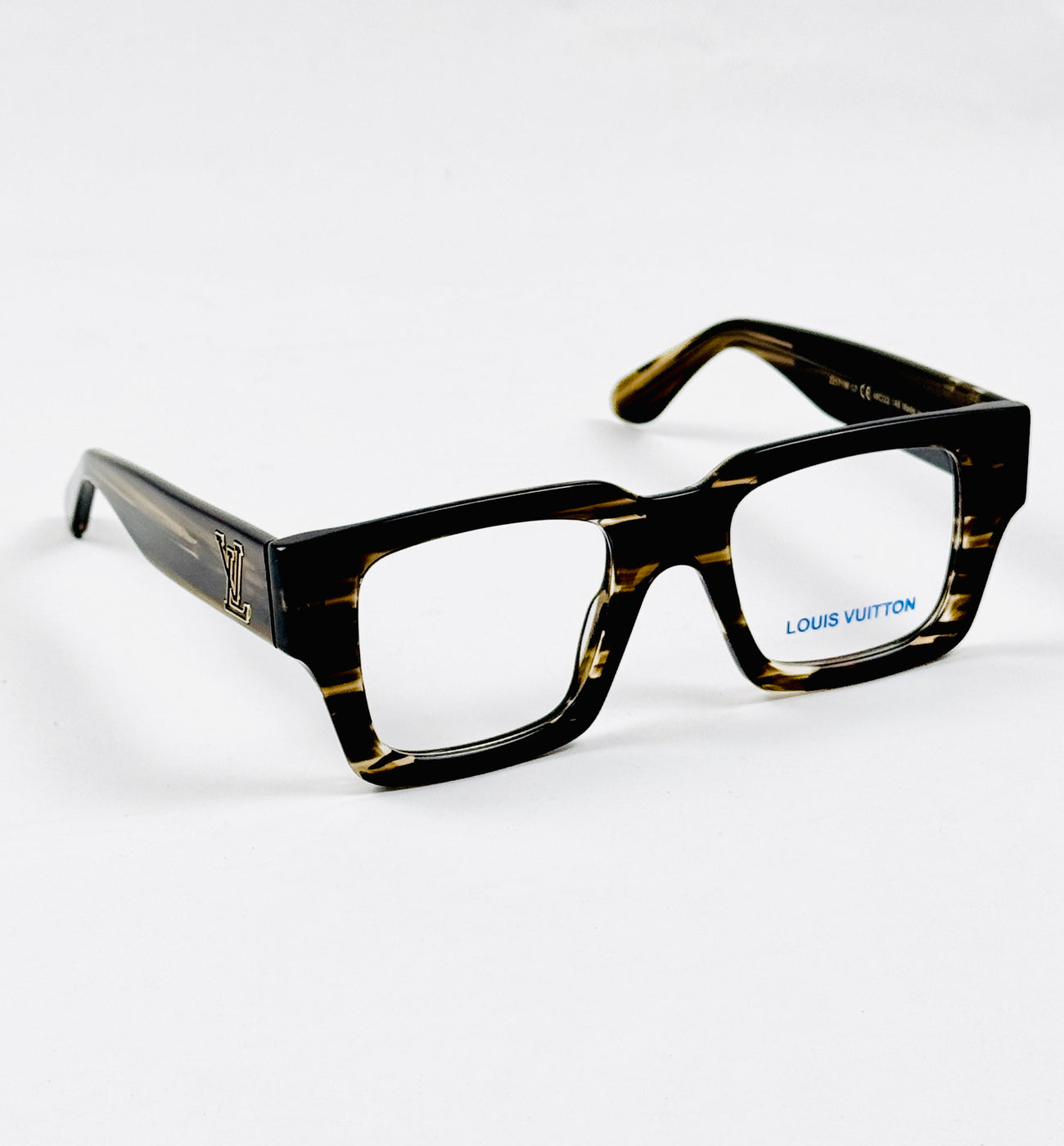 Louis Vuitton - 2171 – 49 – Yellow Textured –  Acetate - Optics – Unisex - Premium