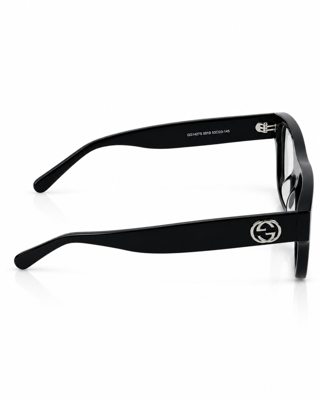 Gucci – 1427s - 53 – Black - Acetate - Optics – Unisex - Premium