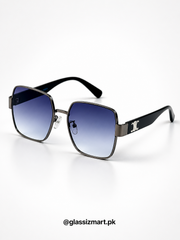 Celine – 305 – 58 – Black Gradient – Metal – Sunglasses – Ladies