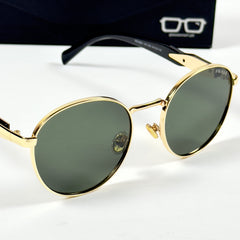 Prada – 56ZS – 54 – Golden Green – Metal – Sunglasses – Unisex