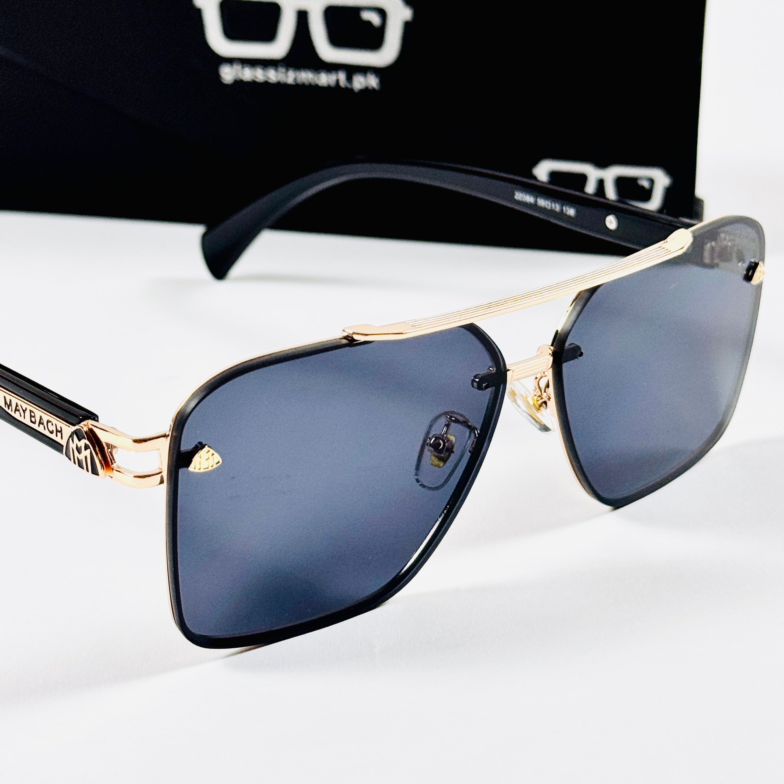 Maybach – 22384 – 59 – Golden Black – Metal – Sunglasses – Unisex