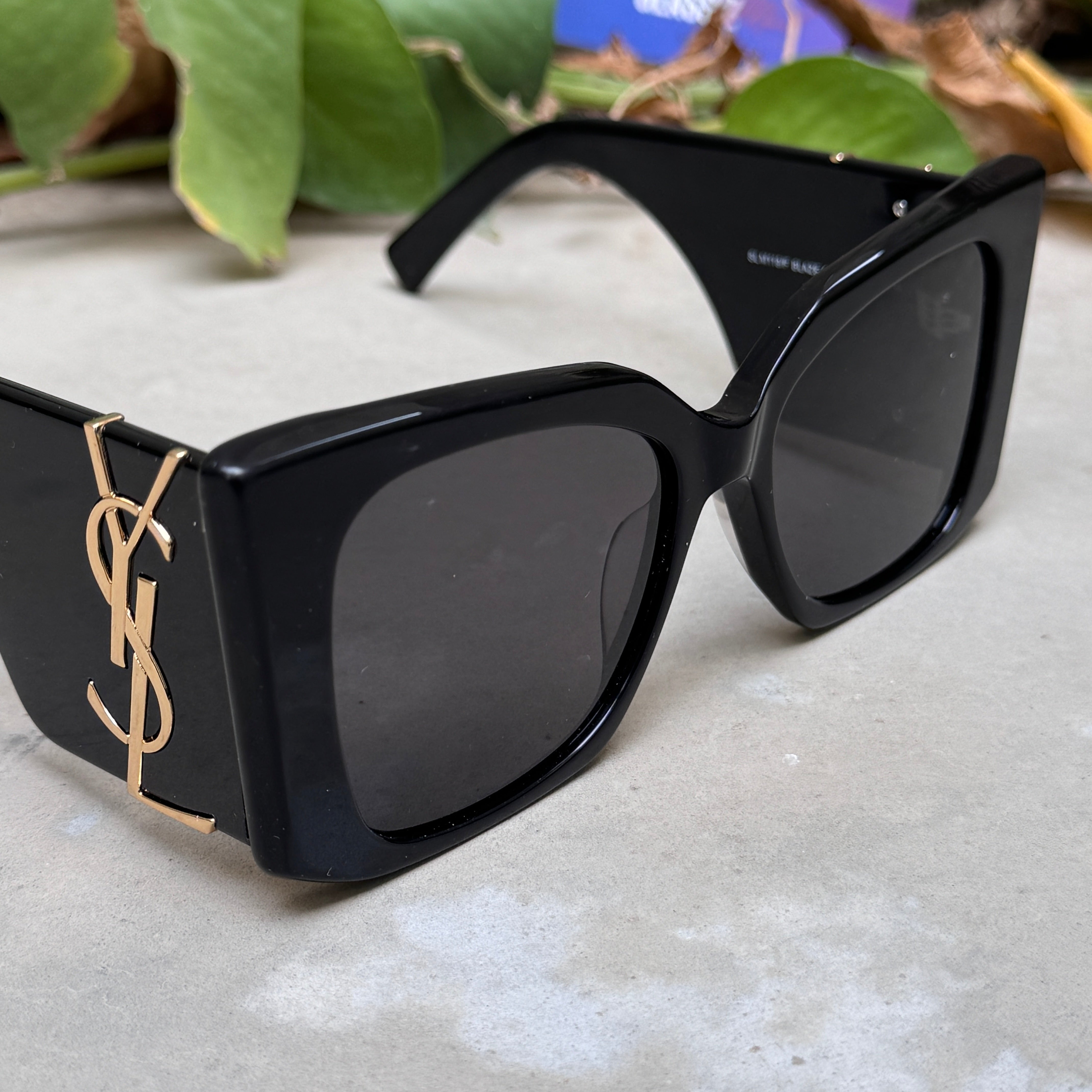 YSL – Blaze - 54 – Black – Acetate - Sunglasses – Ladies - Premium