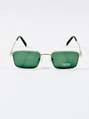 Cartier – 1438 – 54 – Silver Green – Metal – Sunglasses – Unisex