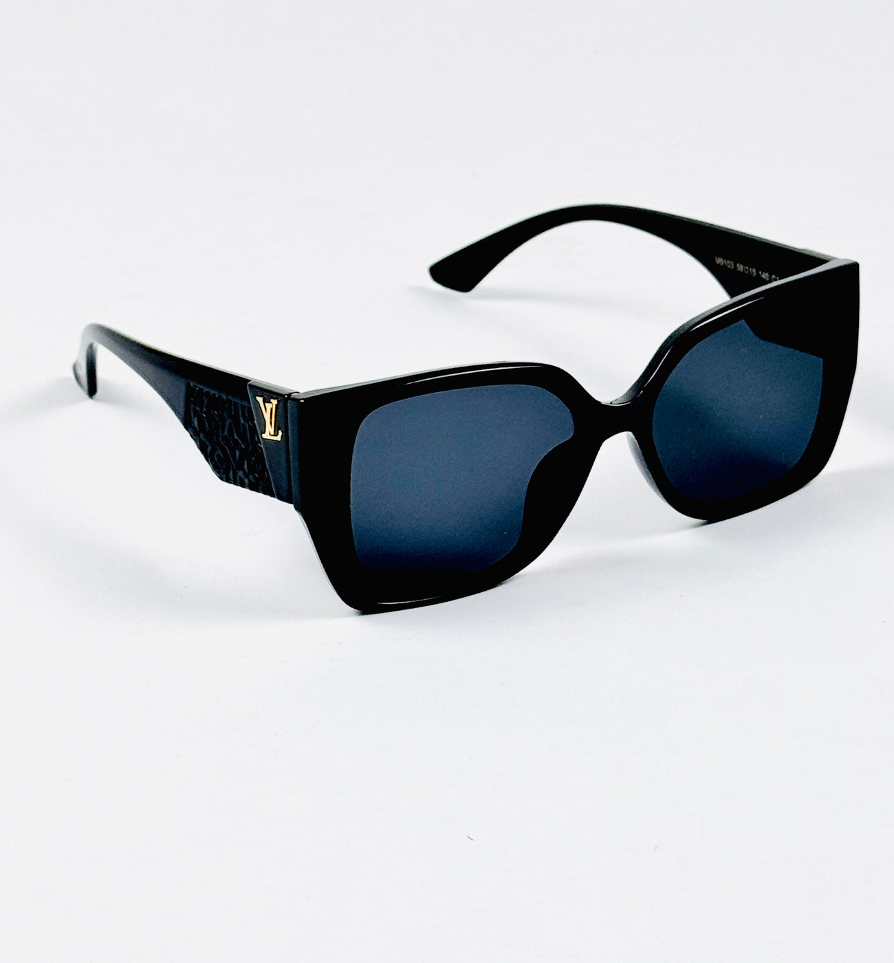 Louis Vuiton - 9103 – 58 – Black – Acetate – Sunglasses – Ladies