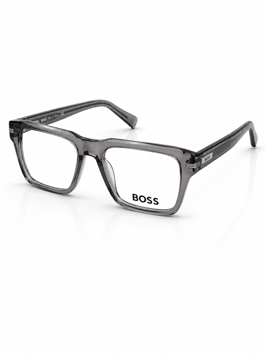 Boss - 2512 – 52 – Grey –  Acetate - Optics – Unisex - Premium