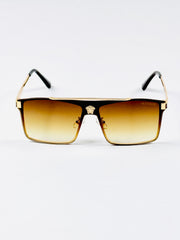 Versace’s – 22170 – 60 – Golden Brown Gradient – Metal – Sunglasses – Unisex