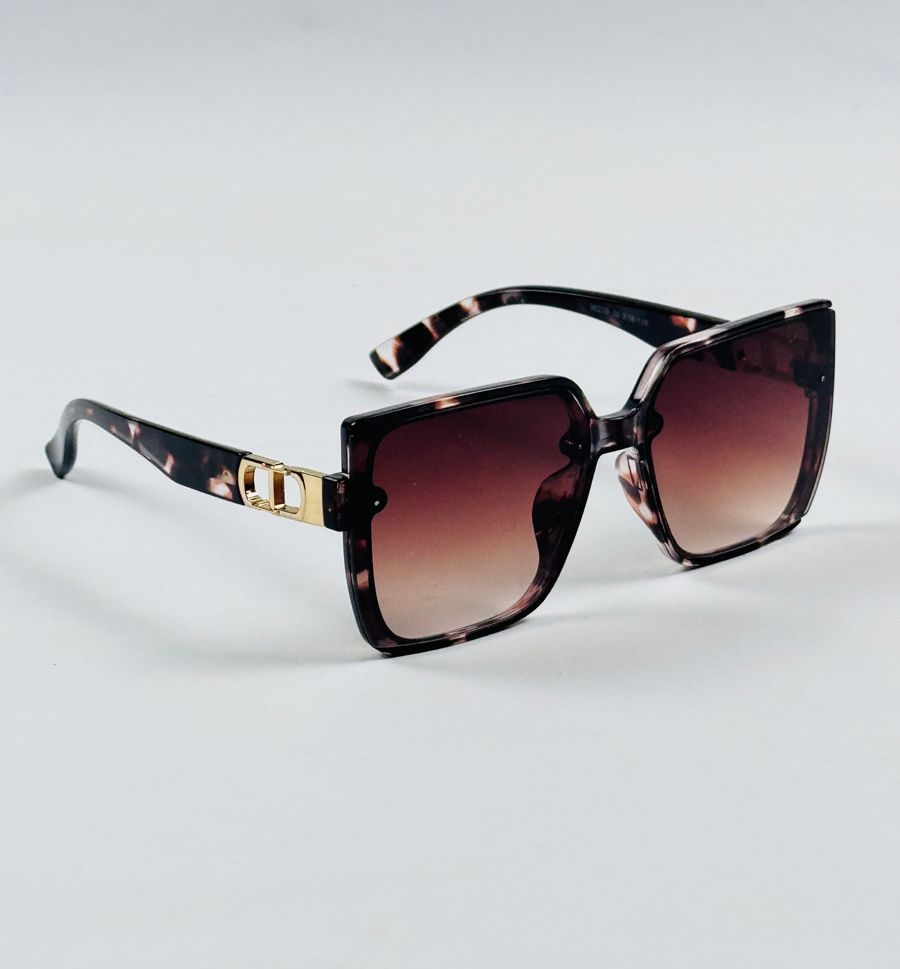 Dior - 36239 – 56 – Tortoise Brown – Acetate – Sunglasses – Ladies
