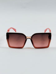 Gucci’s - 6067 – 63 – Pink – Acetate – Sunglasses – Ladies