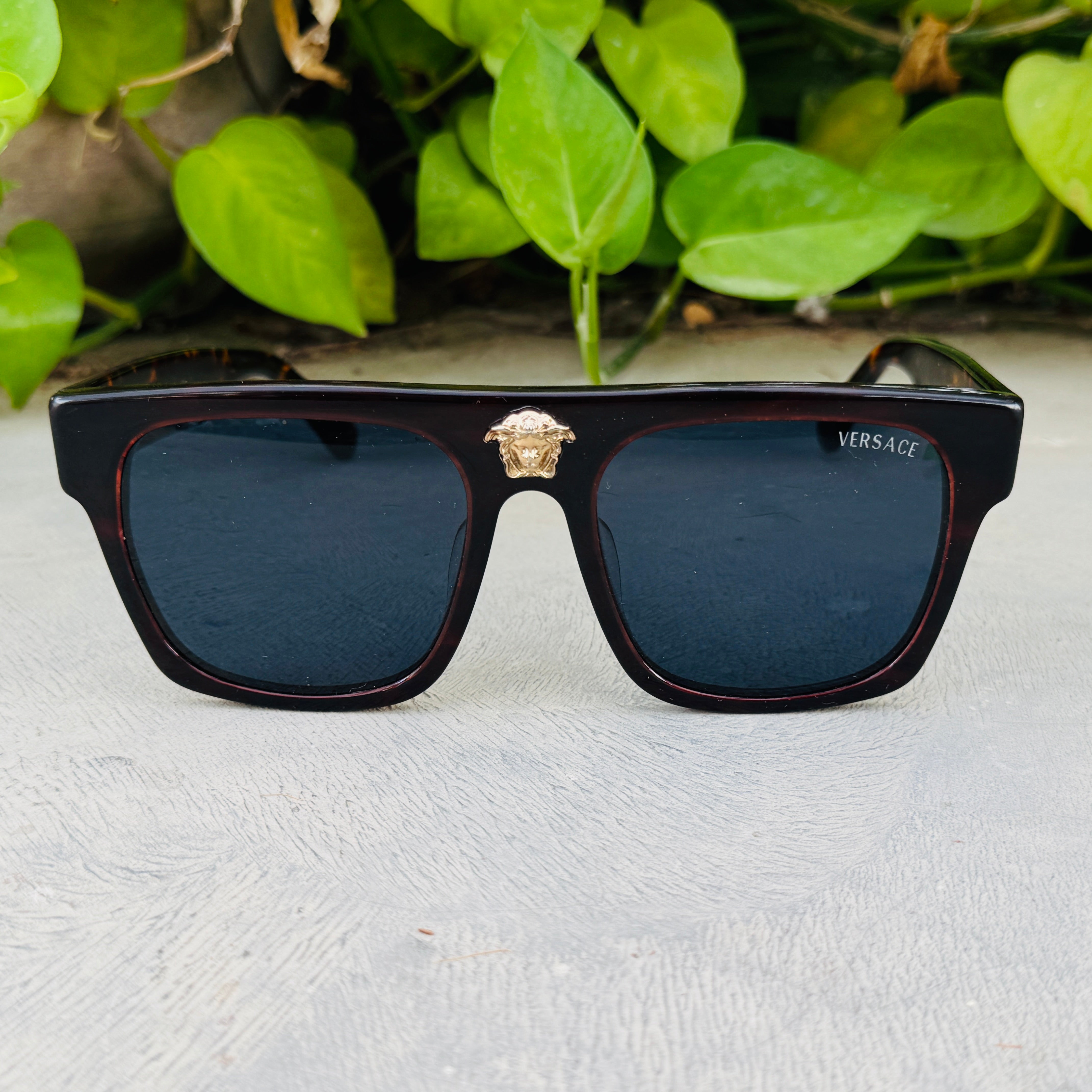 Versace – 4526 - 55 – Tortoise Black – Acetate - Sunglasses – Unisex - Premium