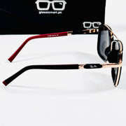 Rayban – 4923 – 56 – Golden Black – Metal - Sunglasses – Unisex