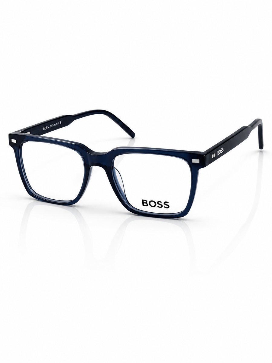 Boss - 25003 – 52 – Blue –  Acetate - Optics – Unisex - Premium