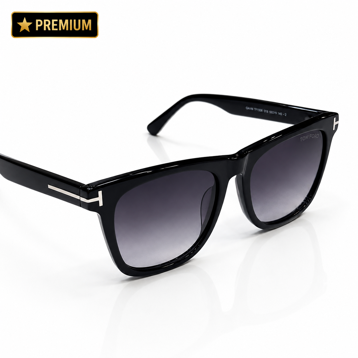 Tom Ford – 1099 - 52 - Black Gradient – Acetate - Sunglasses – Unisex - Premium