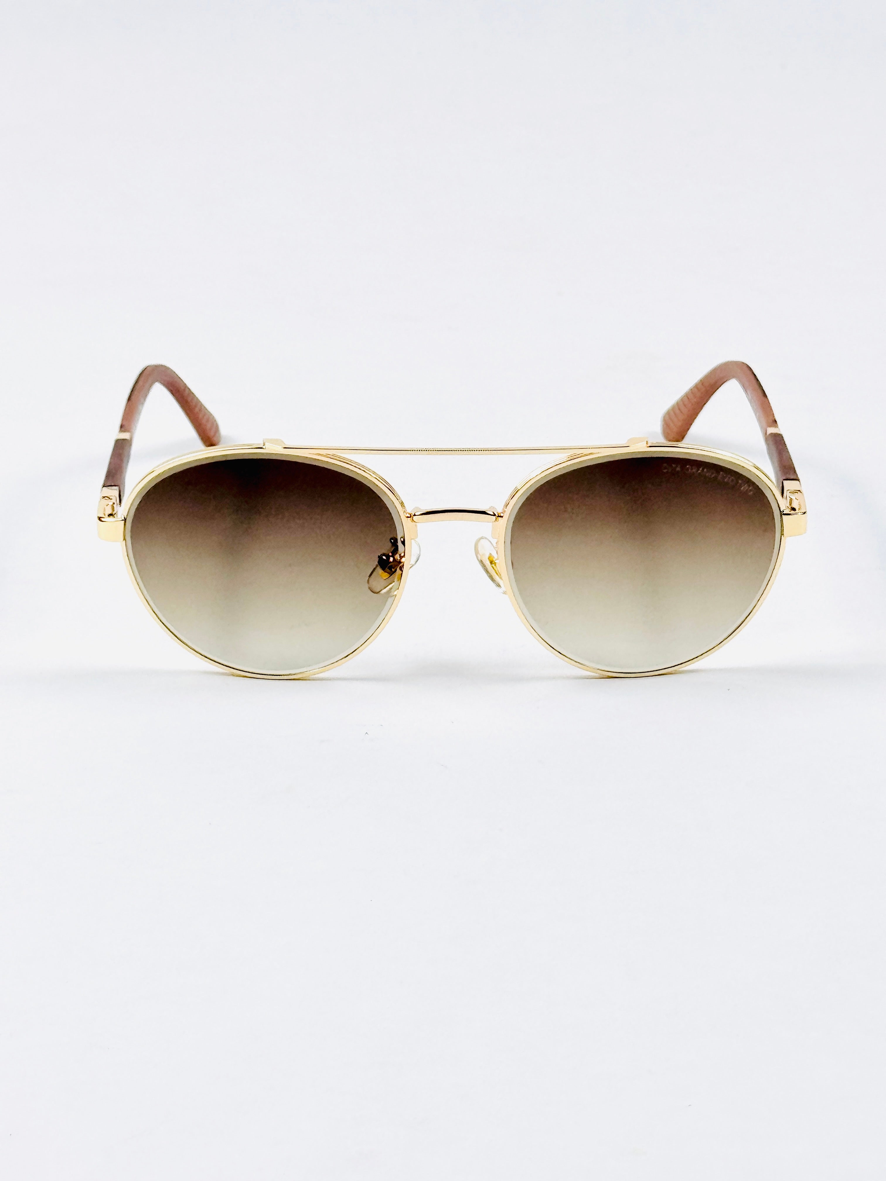 Dita – 23201 – 57 – Golden Brown Gradient – Metal – Sunglasses – Unisex