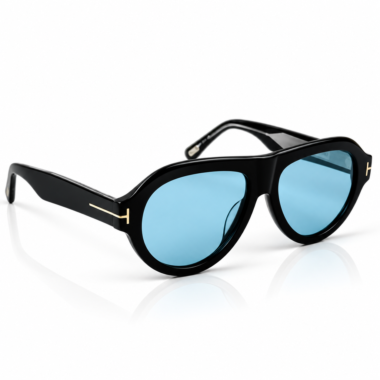 Tom Ford – 1225 - 59 – Black Blue – Acetate - Sunglasses – Unisex - Premium
