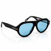 Tom Ford – 1225 - 59 – Black Blue – Acetate - Sunglasses – Unisex - Premium
