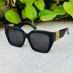 Dior – S2F - 56 –  Black – Acetate - Sunglasses – Ladies - Premium