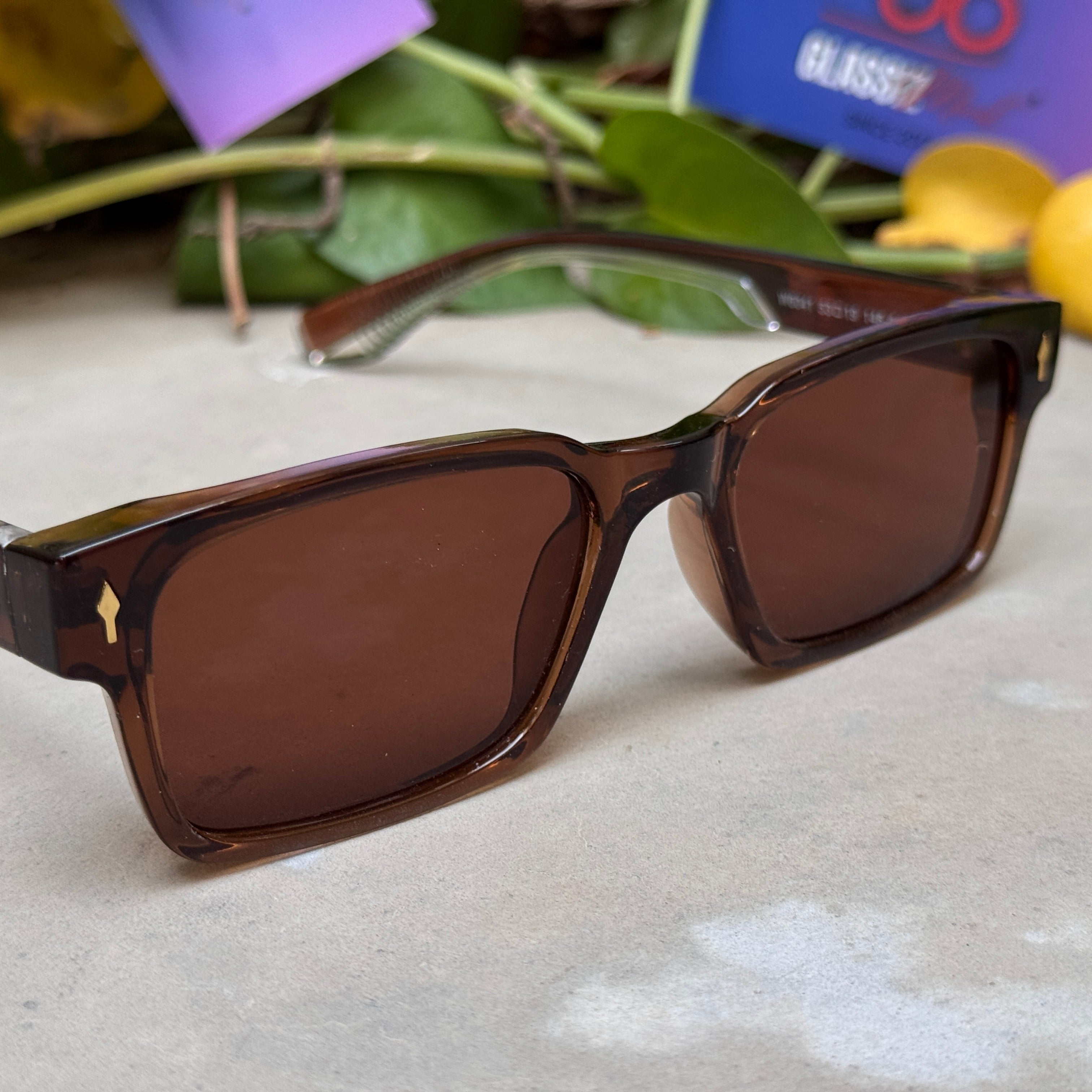 Moscot – 6041 – 53 - Brown – Acetate  – Sunglasses - Unisex