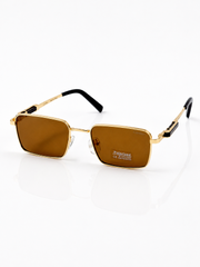 Cartier – 51416 – 53 – Golden Brown – Metal – Sunglasses – Unisex
