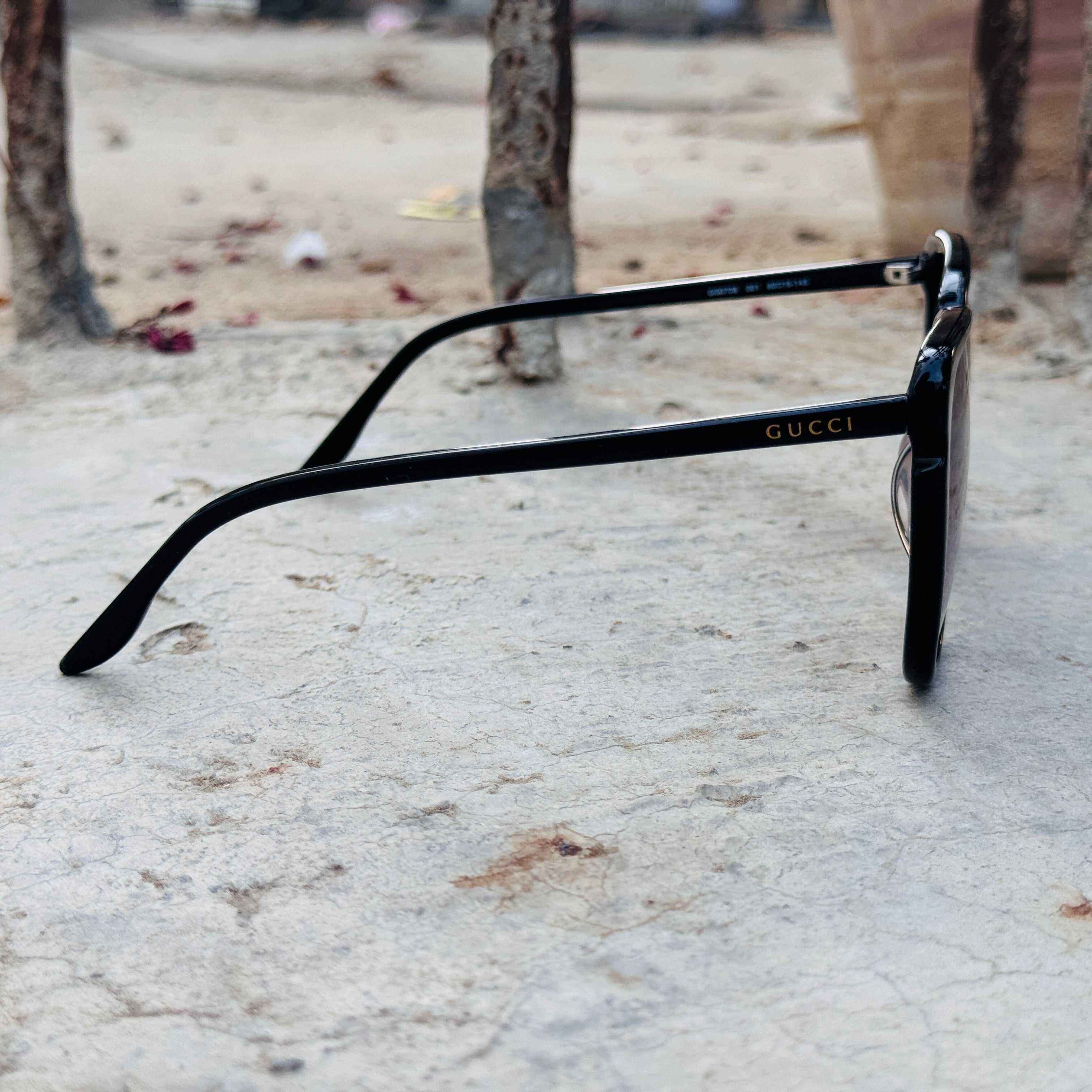 Gucci – 0709 - 60 – Black Gradient - Acetate - Sunglasses – Ladies - Premium