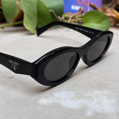 Prada – SPR 26Z - 56 - Black – Acetate - Sunglasses – Unisex - Premium