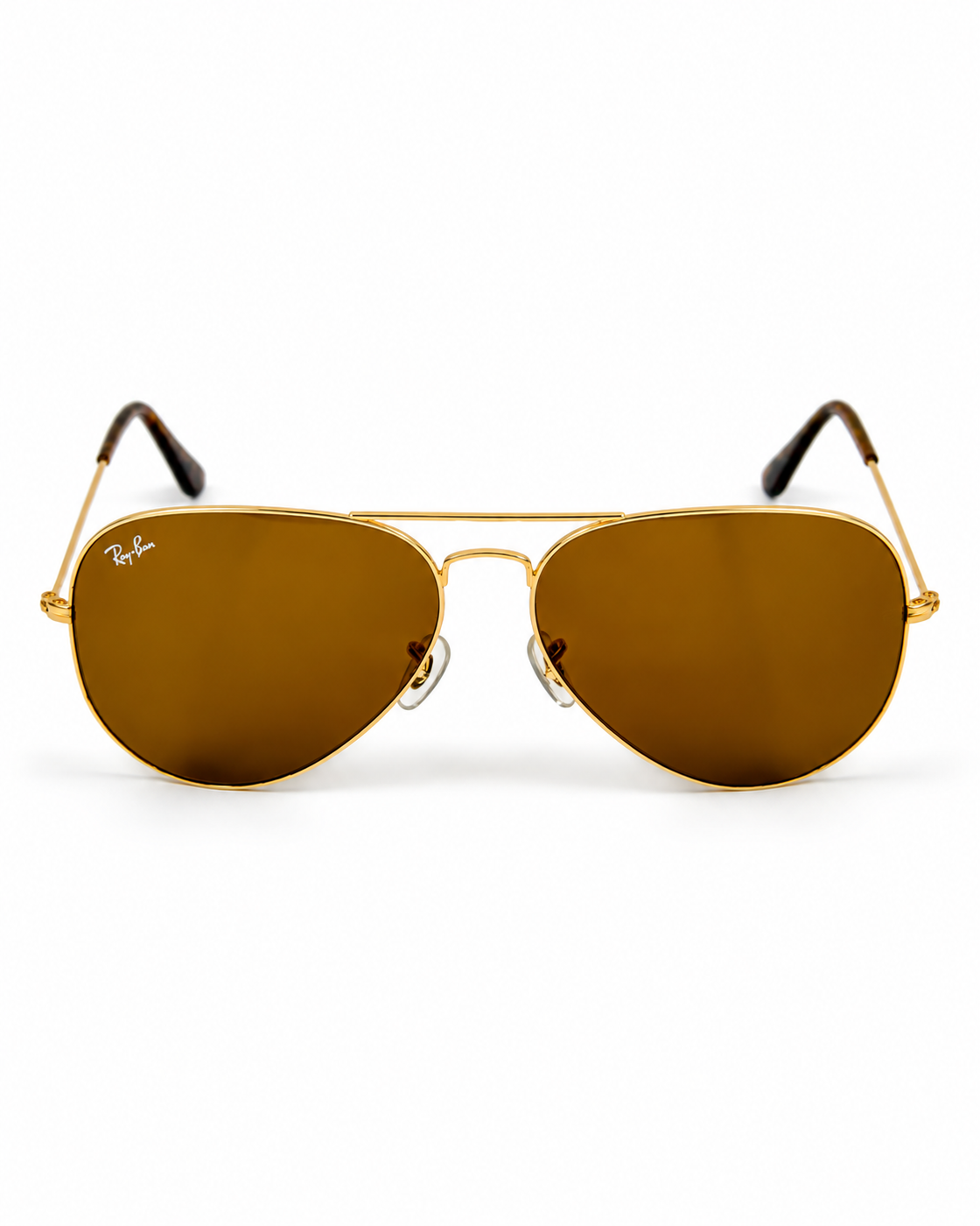 Rayban – 3026 – 62 – Golden Brown – Metal – Sunglasses – Unisex - Premium