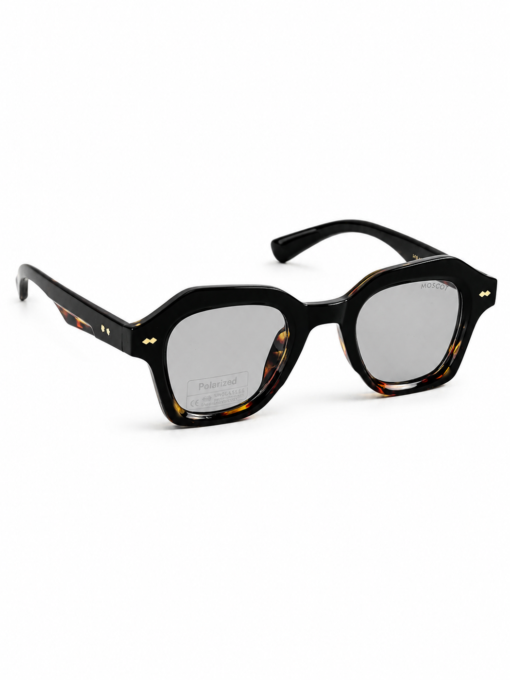 Moscot - 46 - 6803 - Polarized - Tortoise Grey – Acetate – Sunglasses - Unisex