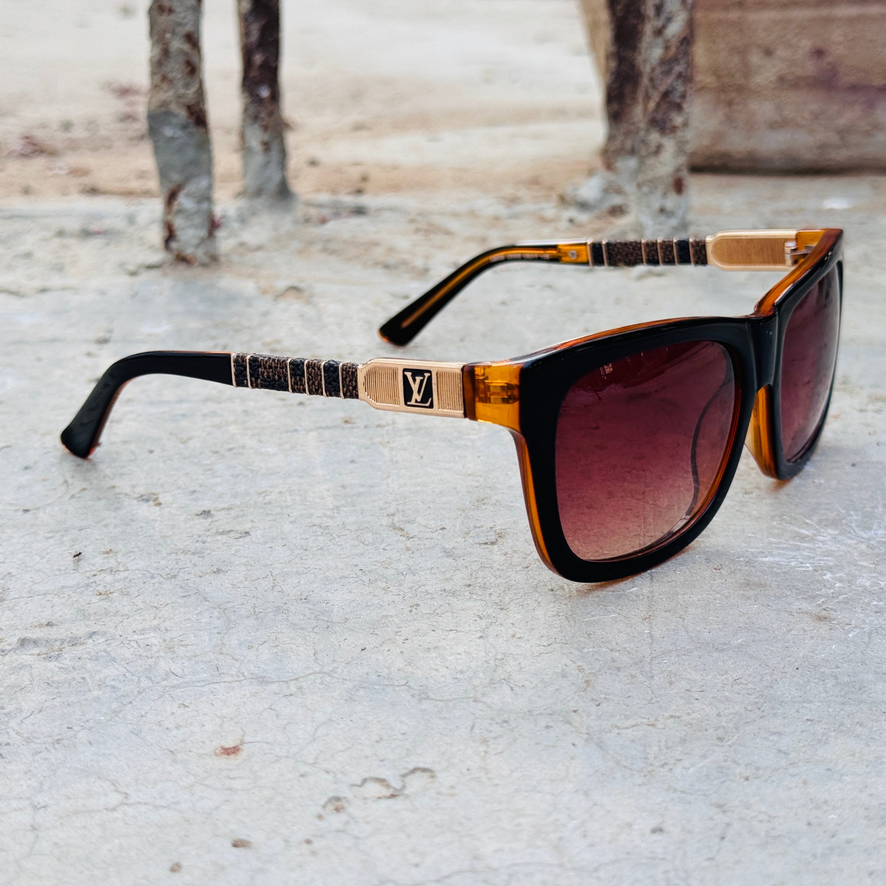 Louis Vuitton – 8035 - 55 –  Brown - Acetate - Sunglasses – Unisex - Premium