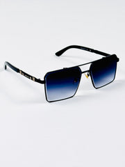 Versace – 23054 – 60 – Black Gradient – Metal – Sunglasses – Unisex