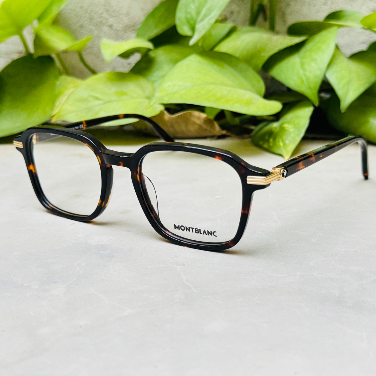 Mont Blanc – 0391 – 52 – Tortoise –  Acetate - Optics – Unisex - Premium